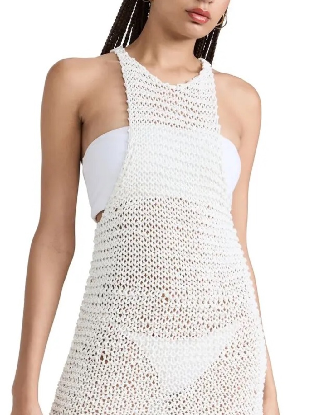 MIKOH Ulupua Heavyweight loose crochet knit Dress NEW SIZE S $186